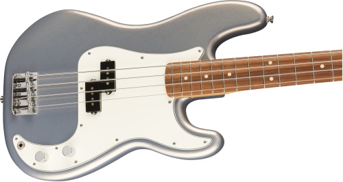 FENDER PLAYER Presicion Bass PF Silver фото 4